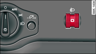 Dashboard: Thumbwheel for headlight range control*